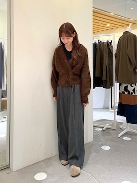 「HAKUJI（ハクジ）のアイテム」を使った、chisaさん（レディース・157cm）の秋コーディネート
