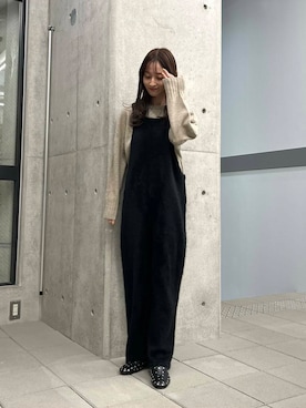 chisaさん（レディース・157cm）の冬コーディネート