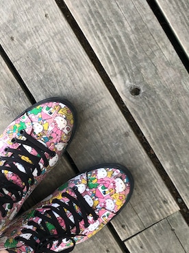「VANS（バンズ）のアイテム」を使った、ほたてさん（骨格ナチュラル・レディース・159cm）の秋コーディネート