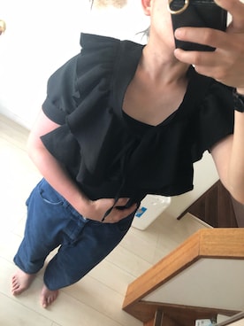 「恥ずかしい」｜ほたてさん（レディース・159cm）の夏コーディネート