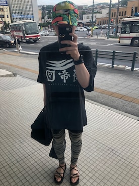 「YEVS（イーブス）のアイテム（パンツ）」を使った、ほたてさん（レディース・159cm）の夏コーディネート