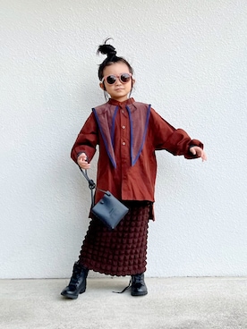 asairo 𓇼 さん（キッズ・110cm）の秋コーディネート