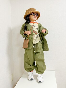 asairo 𓇼 さん（キッズ・100cm）の秋コーディネート