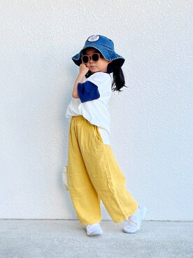 asairo 𓇼 さん（キッズ・100cm）の夏コーディネート