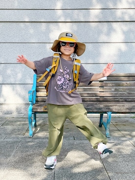 asairo 𓇼 さん（キッズ・100cm）の夏コーディネート