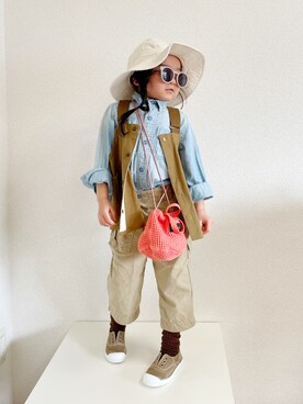 asairo 𓇼 さん(キッズ・100cm)の春コーディネート