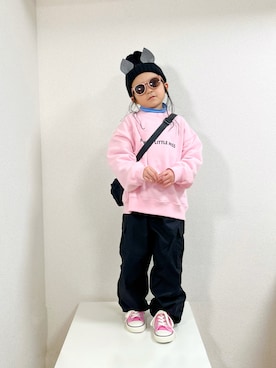 asairo 𓇼 さん（キッズ・110cm）の冬コーディネート