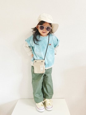 asairo 𓇼 さん（キッズ・90cm）の春コーディネート