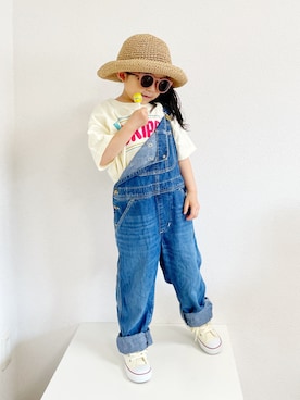 asairo 𓇼 さん（キッズ・100cm）の夏コーディネート