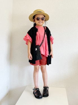asairo 𓇼 さん（キッズ・100cm）の夏コーディネート