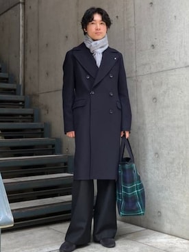 「冬コーデ」｜BEAMS Fさん（メンズ・176cm）の冬コーディネート