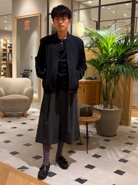 BEAMS Fさん(メンズ・165cm)の春コーディネート