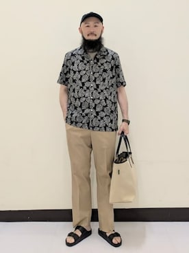 BEAMS Fさん(メンズ・178cm)の夏コーディネート