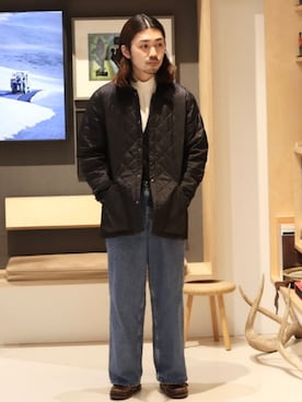 「BEAMS F（ビームスエフ）のアイテム」を使った、BEAMS Fさん（メンズ・170cm）の冬コーディネート