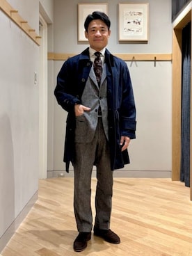 BEAMS Fさん（メンズ・168cm）の秋コーディネート