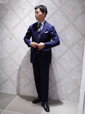 「BEAMS F（ビームスエフ）のアイテム」を使った、BEAMS Fさん（メンズ・174cm）の秋コーディネート