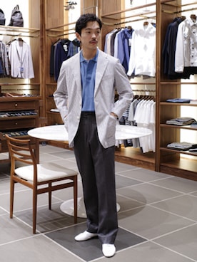 BEAMS Fさん（メンズ・174cm）の春コーディネート