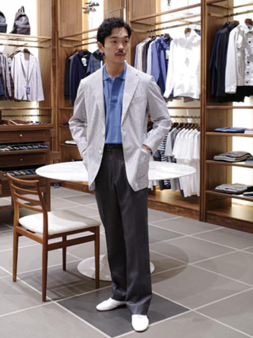 BEAMS F（ビームスF） コート ジャケット NEW EASY SONDRIO シア