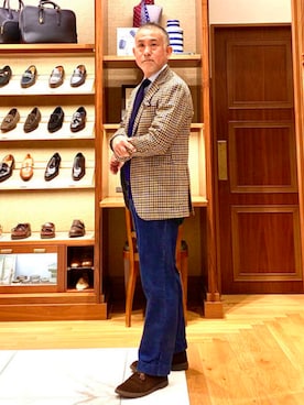 BEAMS Fさん(メンズ・181cm)の秋コーディネート