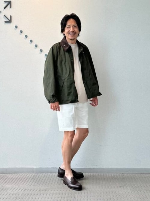 Barbour 別注TRANSPORT JACKET シェイプメモリー BEAMS F（ビームスF）【別注】Barbour / TRANSPORT ポリエステル