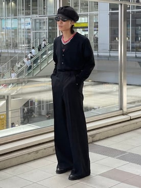 「SLOANE（スローン）のアイテム」を使った、BEAMS Fさん（メンズ・172cm）の秋コーディネート