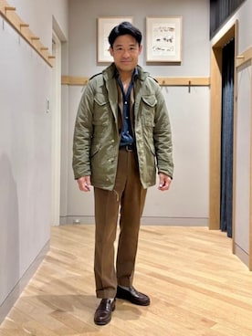 BEAMS Fさん（メンズ・180cm）の秋コーディネート