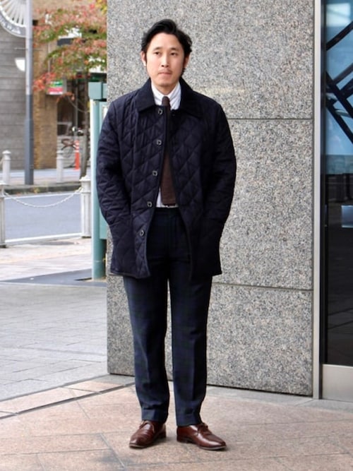 別注】MACKINTOSH / WAVERLY ウール キルティングジャケット（ブルゾン