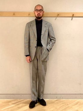 BEAMS Fさん（メンズ・185cm）の冬コーディネート