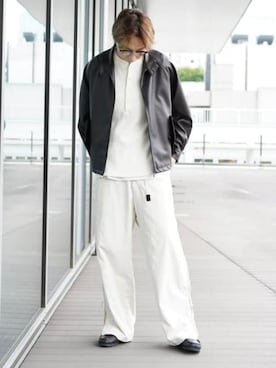 「BEAMS F（ビームスエフ）のアイテム」を使った、BEAMS Fさん（メンズ・186cm）の秋コーディネート