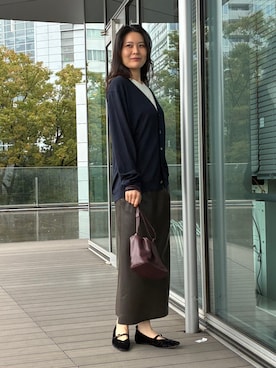 「SLOANE（スローン）のアイテム」を使った、BEAMS Fさん（メンズ・165cm）の秋コーディネート