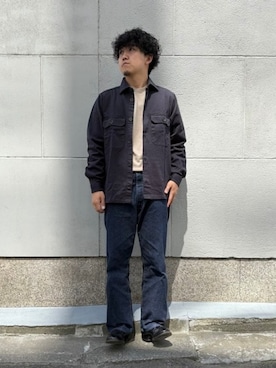 「アイテム（ブルゾン）」を使った、BEAMS Fさん（メンズ・172cm）の夏コーディネート