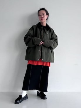 BEAMS Fさん(レディース・153cm)の秋コーディネート