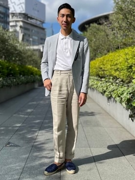 BEAMS Fさん(メンズ・175cm)の夏コーディネート