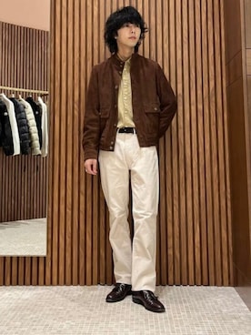「BEAMS F（ビームスエフ）のアイテム」を使った、BEAMS Fさん（メンズ・177cm）の秋コーディネート