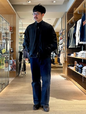 「BARACUTA（バラクータ）のアイテム（ジャケット/アウター）」を使った、BEAMS Fさん（メンズ・173cm）の春コーディネート