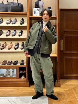 「BEAMS F（ビームスエフ）のアイテム」を使った、BEAMS Fさん（メンズ・174cm）の秋コーディネート