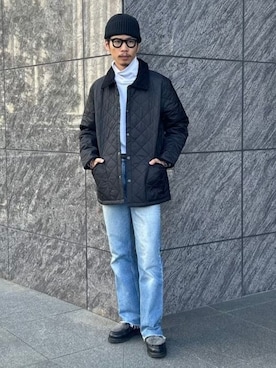 「BEAMS F（ビームスエフ）のアイテム」を使った、BEAMS Fさん（メンズ・175cm）の秋コーディネート