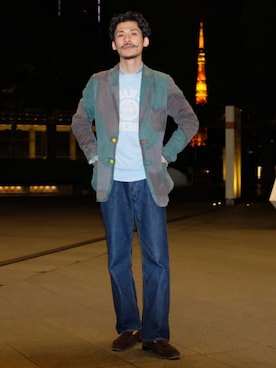 BEAMS Fさん（メンズ・169cm）の春コーディネート