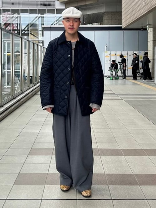 別注】MACKINTOSH / WAVERLY ウール キルティングジャケット（ブルゾン