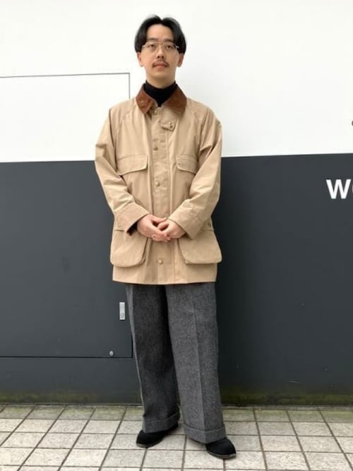 Barbour ベージュ コットンジャケット 中古・古着通販】Barbour (バブアー) コットンジャケット ベージュ