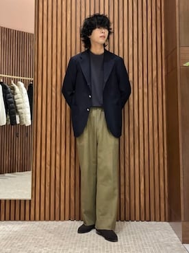 BEAMS Fさん（メンズ・163cm）の秋コーディネート