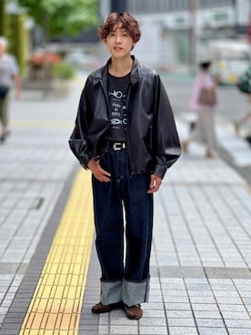 「BEAMS F（ビームスエフ）のアイテム」を使った、BEAMS Fさん（レディース・165cm）の秋コーディネート