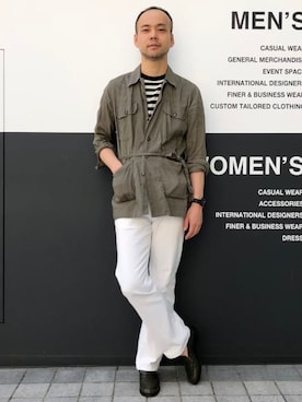 BEAMS Fさん（メンズ・175cm）の夏コーディネート