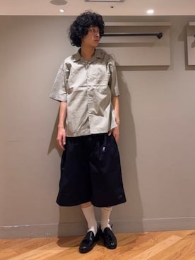 「BEAMS F（ビームスエフ）のアイテム」を使った、BEAMS Fさん（メンズ・170cm）の春コーディネート