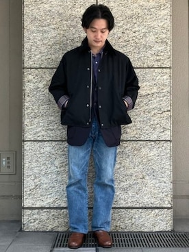 「BEAMS F（ビームスエフ）のアイテム（ジャケット/アウター）」を使った、BEAMS Fさん（メンズ・171cm）の秋コーディネート