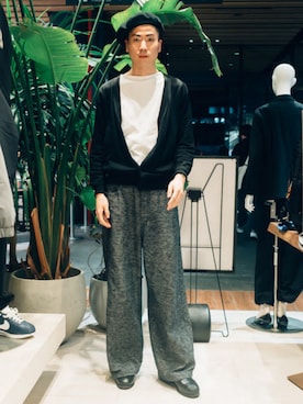 「BEAMS F（ビームスエフ）のアイテム」を使った、BEAMS Fさん（メンズ・180cm）の春コーディネート