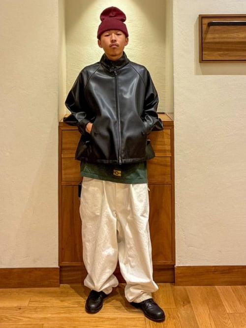 セール】BARACUTA / G4 フェイクレザー ショート ブルゾン（ブルゾン