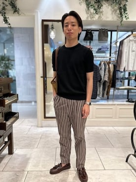 BEAMS Fさん(メンズ・165cm)の春コーディネート