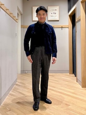 BEAMS Fさん（メンズ・168cm）の秋コーディネート