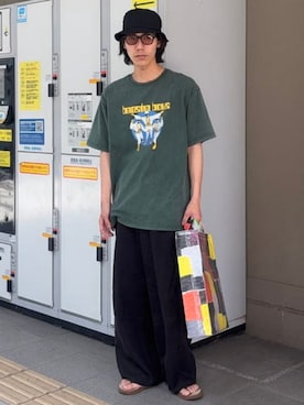 BEAMS Fさん(メンズ・174cm)の夏コーディネート
